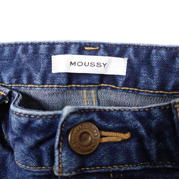 MOUSSY Japan Jeans Womens 27 (29x29) Skinny Stretch Denim - Picture 3 of 12
